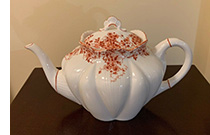 Shelley large Dainty Orange teapot